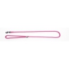 Laisse pour chien - nylon rond rose - 1 m