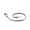 Laisse pour chien - Salamandre marron - S - larg 15mm Long 100cm