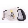 Laisse rétractable pour chien Téo Dude - Taille S - Longueur 3m - Pour chien jusqu'à 13kg