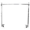 Double holding arm adjustable - 110 x 126cm - square 25mm - max thickness 25mm