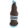 Dog sweater Pompon brown and blue - 40 cm
