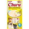 Purée CHURU au poulet, fromage et bœuf pour Chat x12