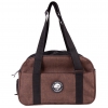 Sac de transport - Collection Real Dreamer - Marron/Orange - L.48 x l.33 x h.19cm