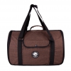 Sac de transport tunnel - Collection Real Dreamer - Marron/Orange - L.48 x l.27 x h.30cm