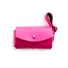 Leather bag - Poopi - pink