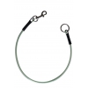 Metal neck strap with comfort coating - for brackets - diameter 3 mm x lenght 78 cm