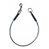 Metal neck strap with comfort coating - for brackets - diameter 5 mm x lenght 88 cm