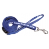 Strap-Lead adjustable nylon - Blue - 20-125 x 2cm