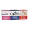 Schésir 6x85g Multi Saveurs au naturel Chat 