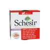 Schésir 85g Thon et boeuf riz  Chat au naturel avec riz