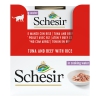 Schésir 85g Thon et boeuf riz  Chat au naturel avec riz