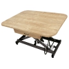 Table extra-large électrique eq10084 130x100cm - idéal pour le massage