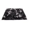 Thick carpet PetBed - to keep dogs and cats dry - Gray camouflage patterns - cut - Length 75cm - width 50cm