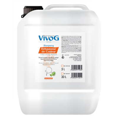 Shampooing réhausseur de couleurs - Vivog - 20L