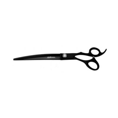 Ciseaux courbés Black Titanium - Optimum - 21cm