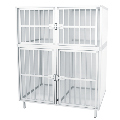 Meuble de gardiennage sur pied avec 4 cages - Vivog