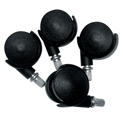 Kit de 4 roulettes pour cage de transport 16432 et 16433