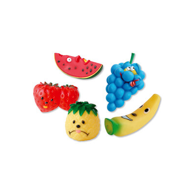 Fruit en vinyle - Assortiments - multicolore