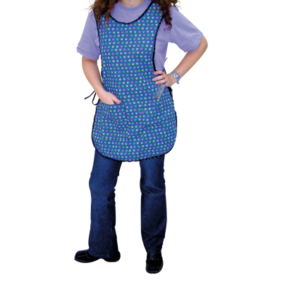 Blouse de toiletage à motifs - Vivog - S/M - Bleue