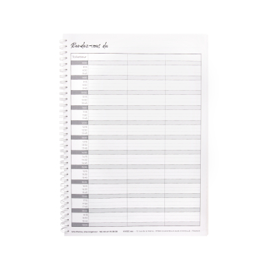 Carnet de rendez-vous - Vivog - 200 pages