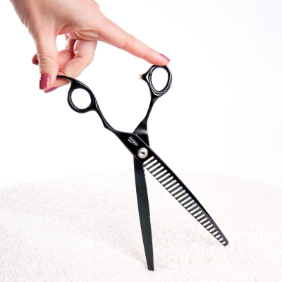 Ciseaux Chunker Black Titanium - Optimum - 21,5 cm - 26 dents