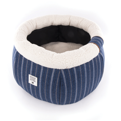 Round wastebasket - Cricket - T47 - blue