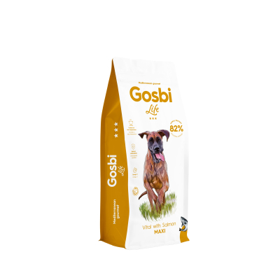 Gosbi Life Vital Maxi Salmon Kibble - 12kg