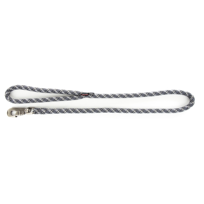 Laisse pour chien en nylon rond reflex noir