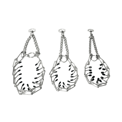 Collier d'éducation en métal - Tortaqus - gris