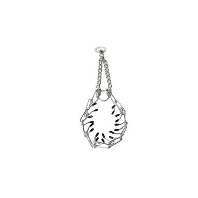 Collier d'éducation en métal - Tortaqus - gris