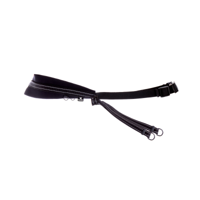 Collier fantaisie Queen bleu - 2.0x45 cm