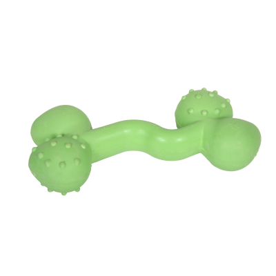 Rubber Dental Bone - Rubb'n'Dental - XL - 22.5cm - green