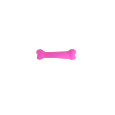 Rubber bones for puppy - Rubb'N'Puppies - S - 14.5cm - multicoloured