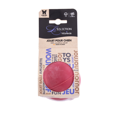 Durable rubber ball - Rubb'n'Red - XL - 9cm - red