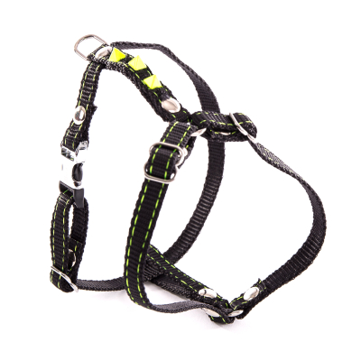 Harnais respirant Mesh pour petit chien et chat - Arka Haok - Taille 2XS - ROUGE - tour de poitrail 36 à 40cm - tour de coup 27 à 31cm