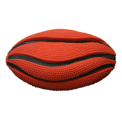 Latex rugby ball - Sports - 17cm - red