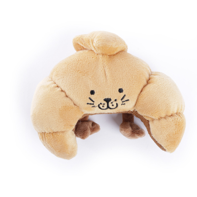 Plush Croissant - Les Frenchies - brown