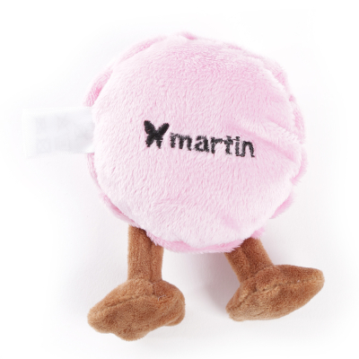 Plush Macaron - Les Frenchies - pink