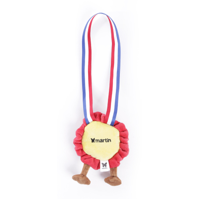 Médaille en peluche - Les  Frenchies