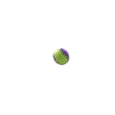 Balle en feutrine avec grelot interne pour chat - multicolore