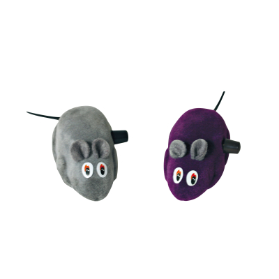 Souris mécanique - 10cm - multicolore