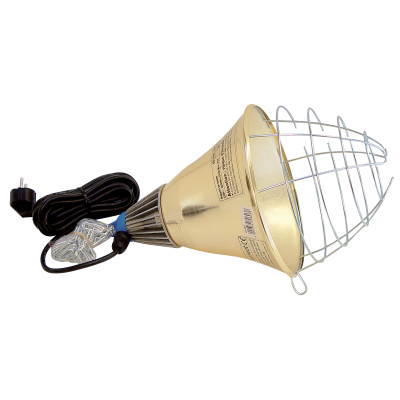 Support de lampe chauffante Infra rouge - jaune
