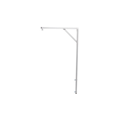 Potence pour lampe chauffante de caisse de mise bas - gris