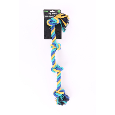 Corde 4 nœuds - Classique - 65cm - multicolore