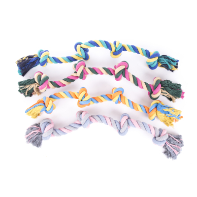 Corde 4 nœuds - Classique - 65cm - multicolore
