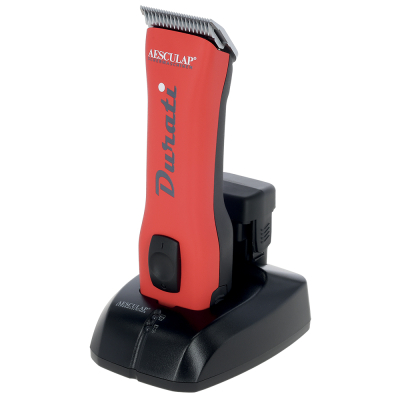 Tondeuse Durati avec 2 batteries - Aesculap - Rouge