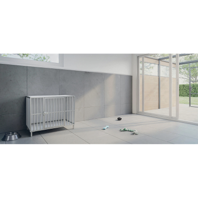 Caisse de nuit en PVC - S/M - blanc