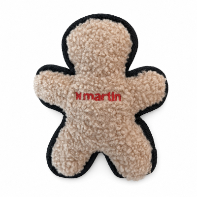 Peluche pain d'épice polypropylène - 170X200X50mm