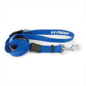 Adjustable Nylon Front Strap BASIC 2cm - Black