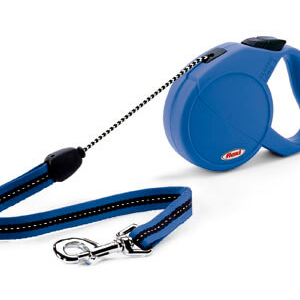 Retractable leash - Classic - L - 7m - blue